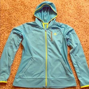 Adidas track suit jacket girls size 14